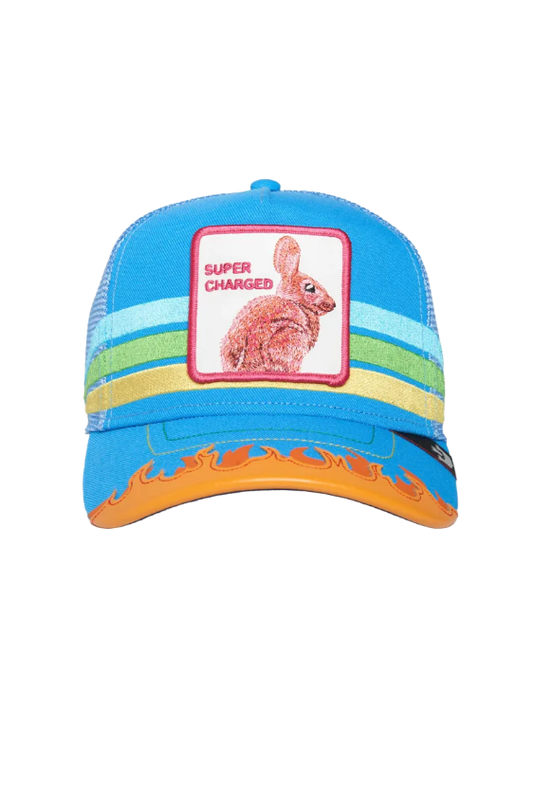 Goorin Bros Rabbit Going and Going and... {Super Charged} Trucker Hat (Blue)