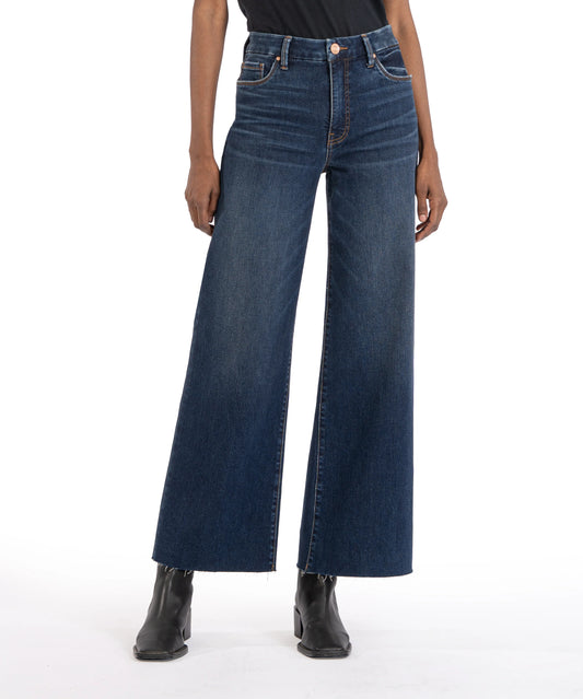 KUT High Rise Meg Fab Ab Wide Leg (Exhibited)