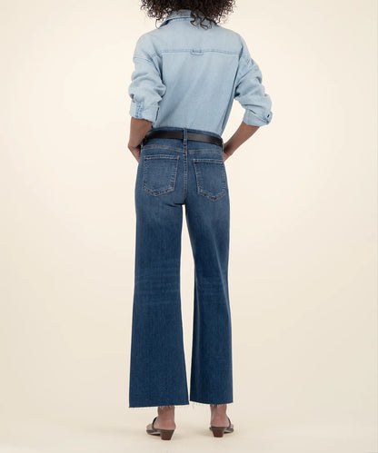 Meg High Rise Wide Leg Jean (Inexhaustible)