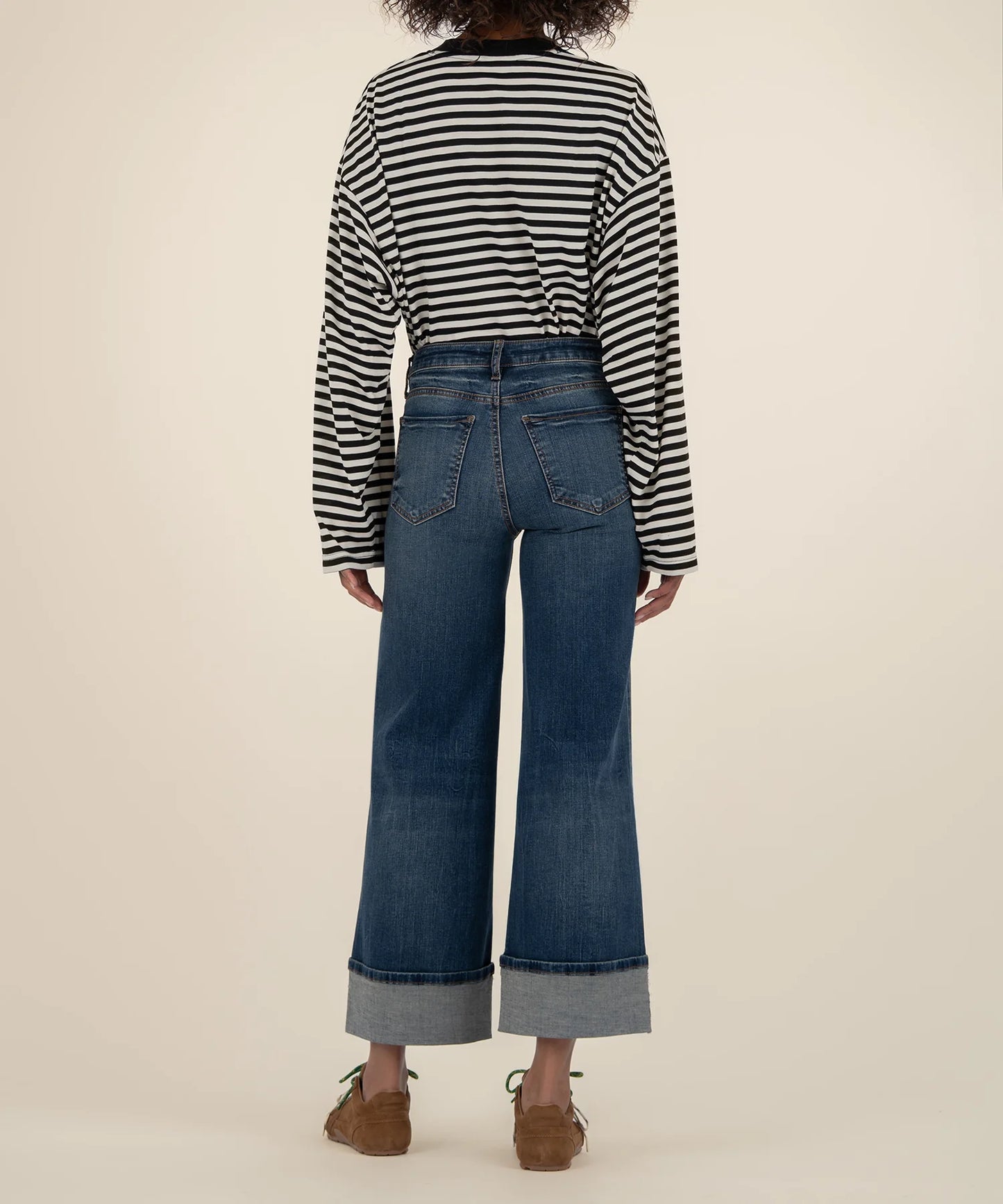 Meg High Rise Wide Leg Jean (Interconnected)