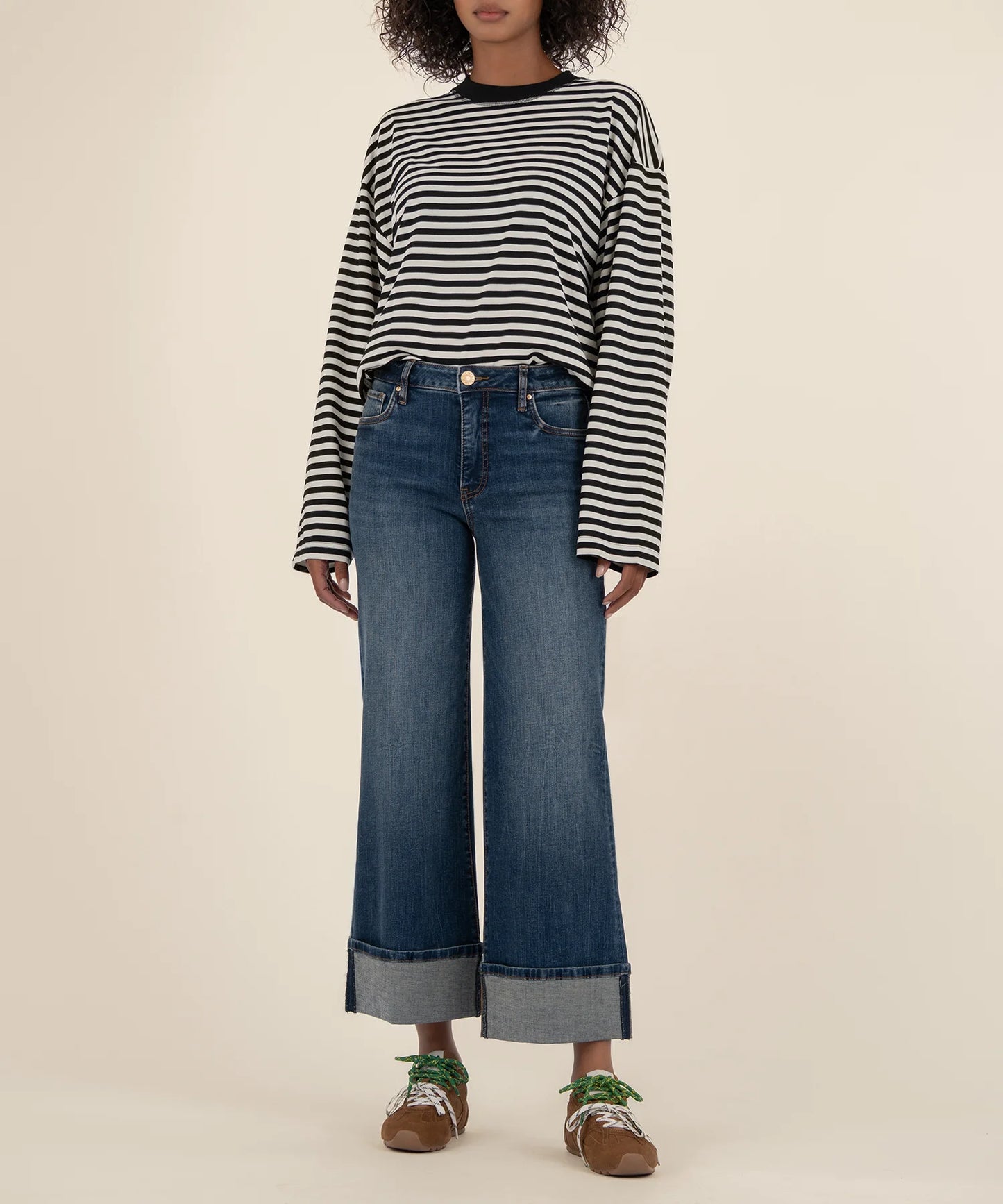 Meg High Rise Wide Leg Jean (Interconnected)