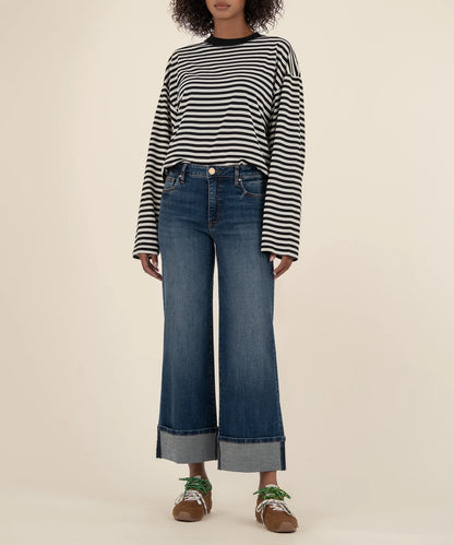 Meg High Rise Wide Leg Jean (Interconnected)