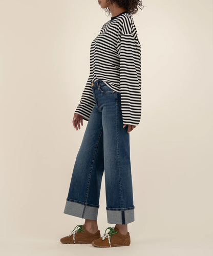 Meg High Rise Wide Leg Jean (Interconnected)