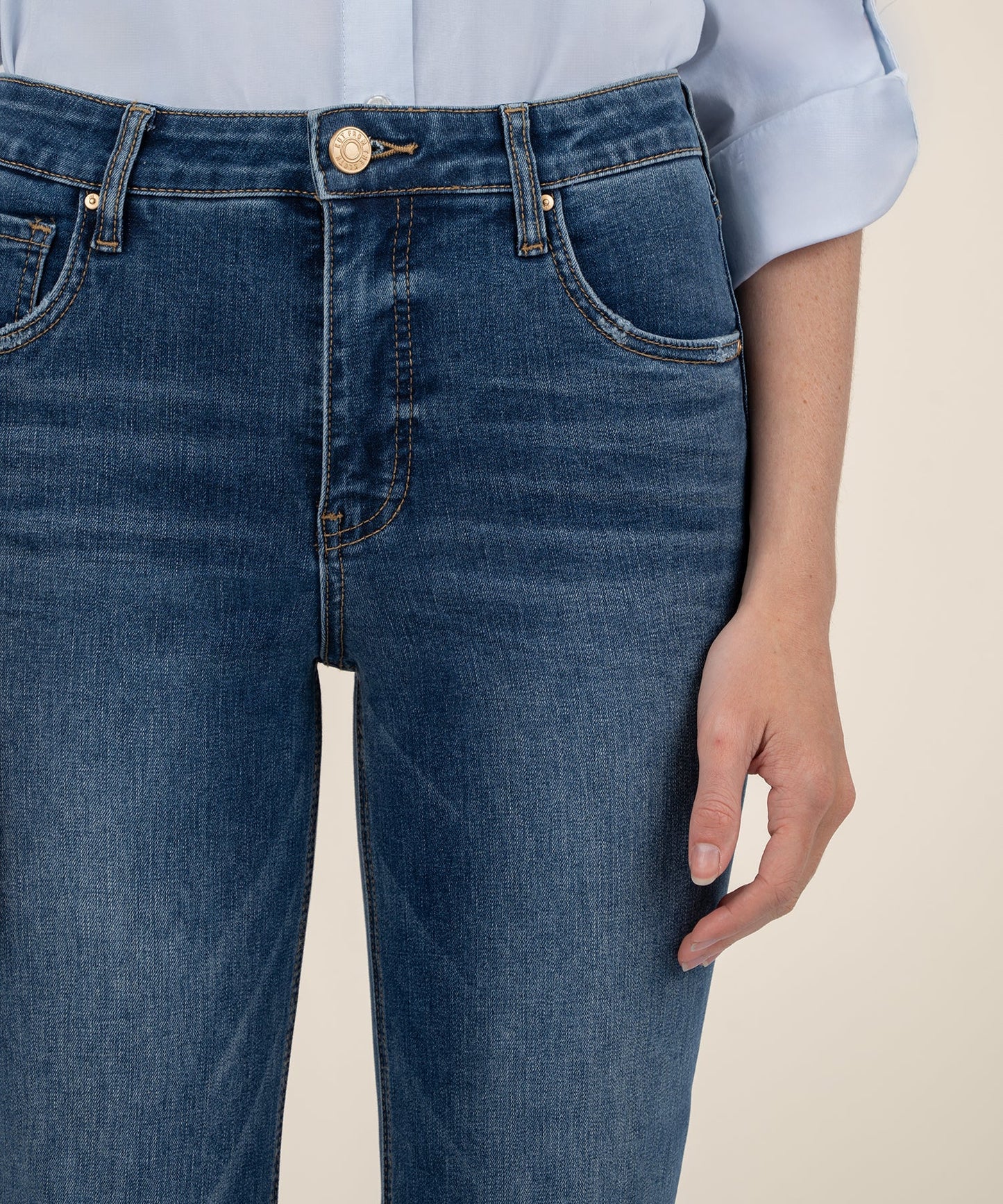 KUT Elizabeth High Rise Straight Leg (Dainty)