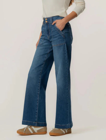 Jodie High Rise Straight Leg (Humanitarian)