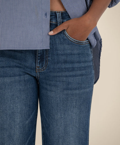 Pattie High Ride Straight Leg (Razor)