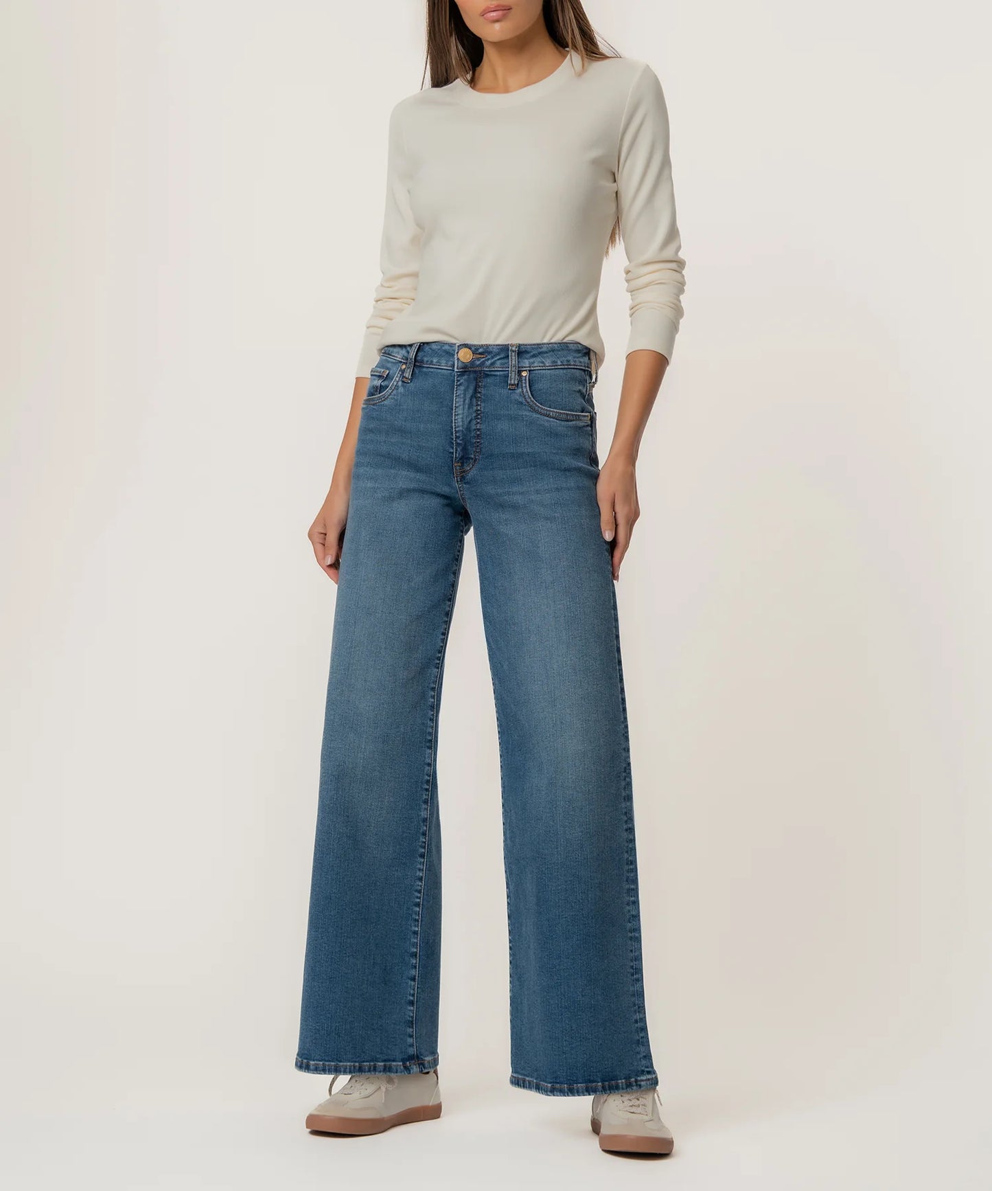 Maya High Rise Wide Leg (Generous)