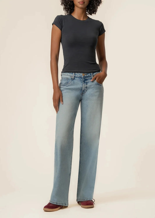 Selena Baggy Low Rise Straight Leg (Enthusiastic)