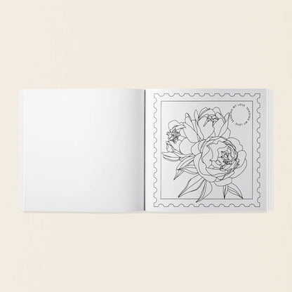 Love in Bloom Colouring Book