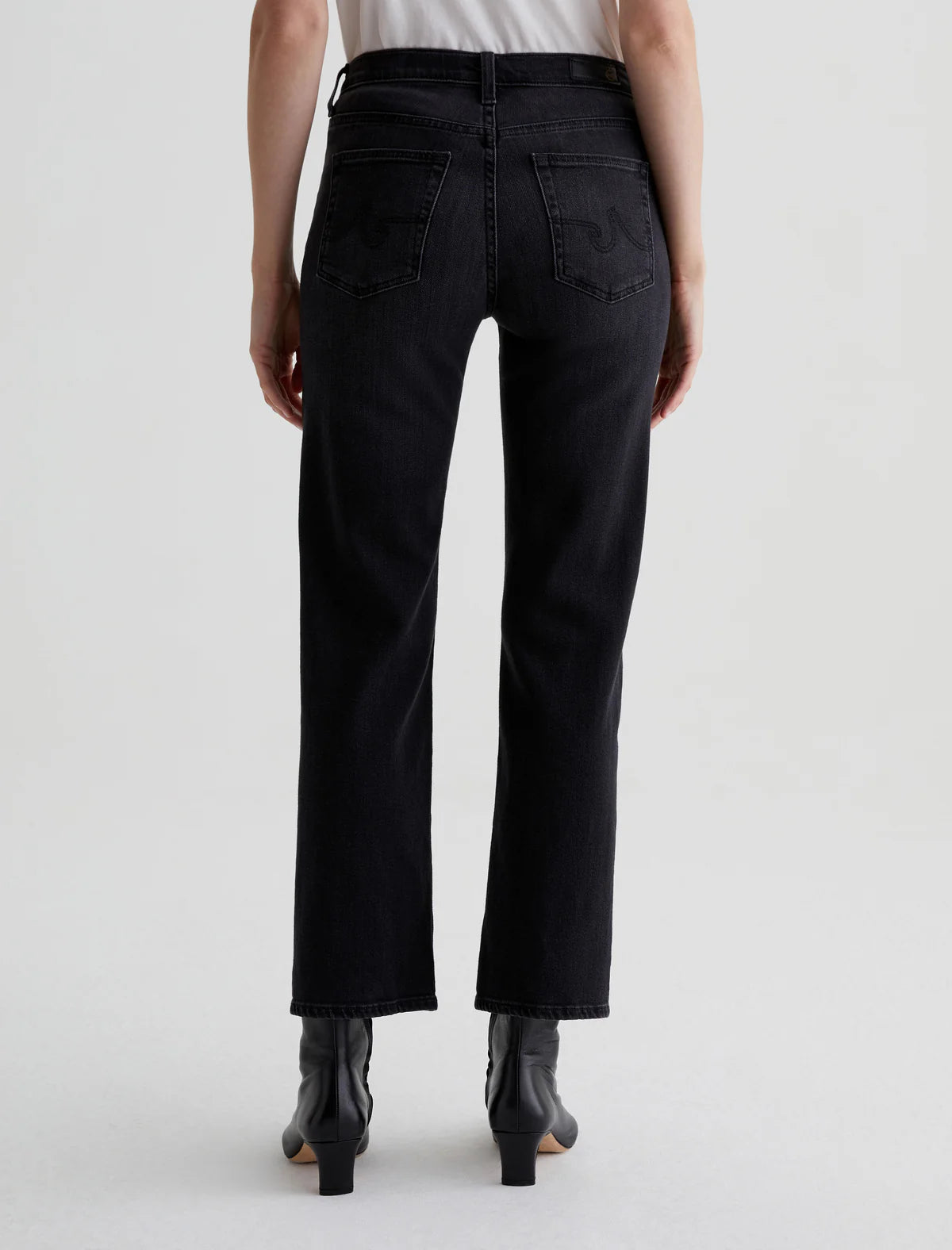 AG Brinley Mid Rise Straight Jean (Glasgow)