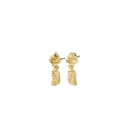 Ami Mini Drop Earrings (Gold)