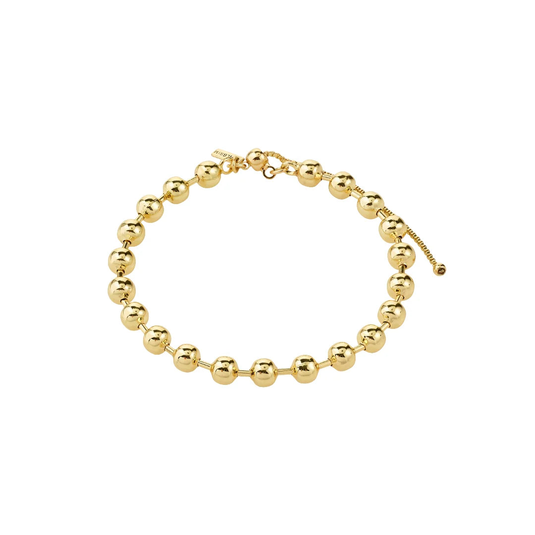 Air Recycled Beaded Bracelet (Gold)