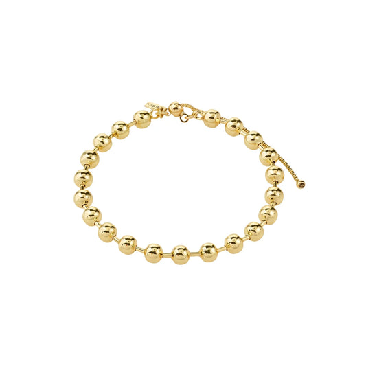 Air Recycled Beaded Bracelet (Gold)