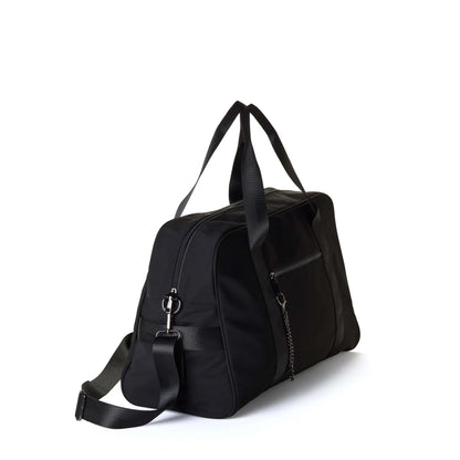 Serena Nylon Weekender (Black)