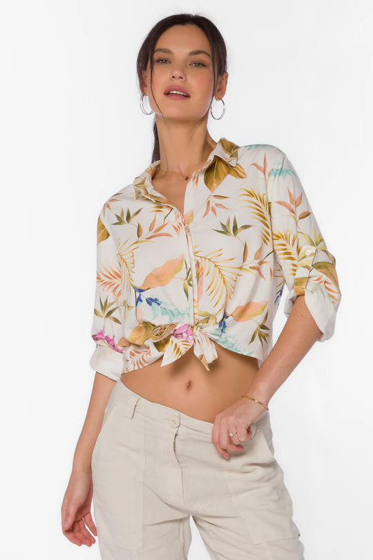 Velvet Heart Solange Vintage Tropical Shirt (Multi)