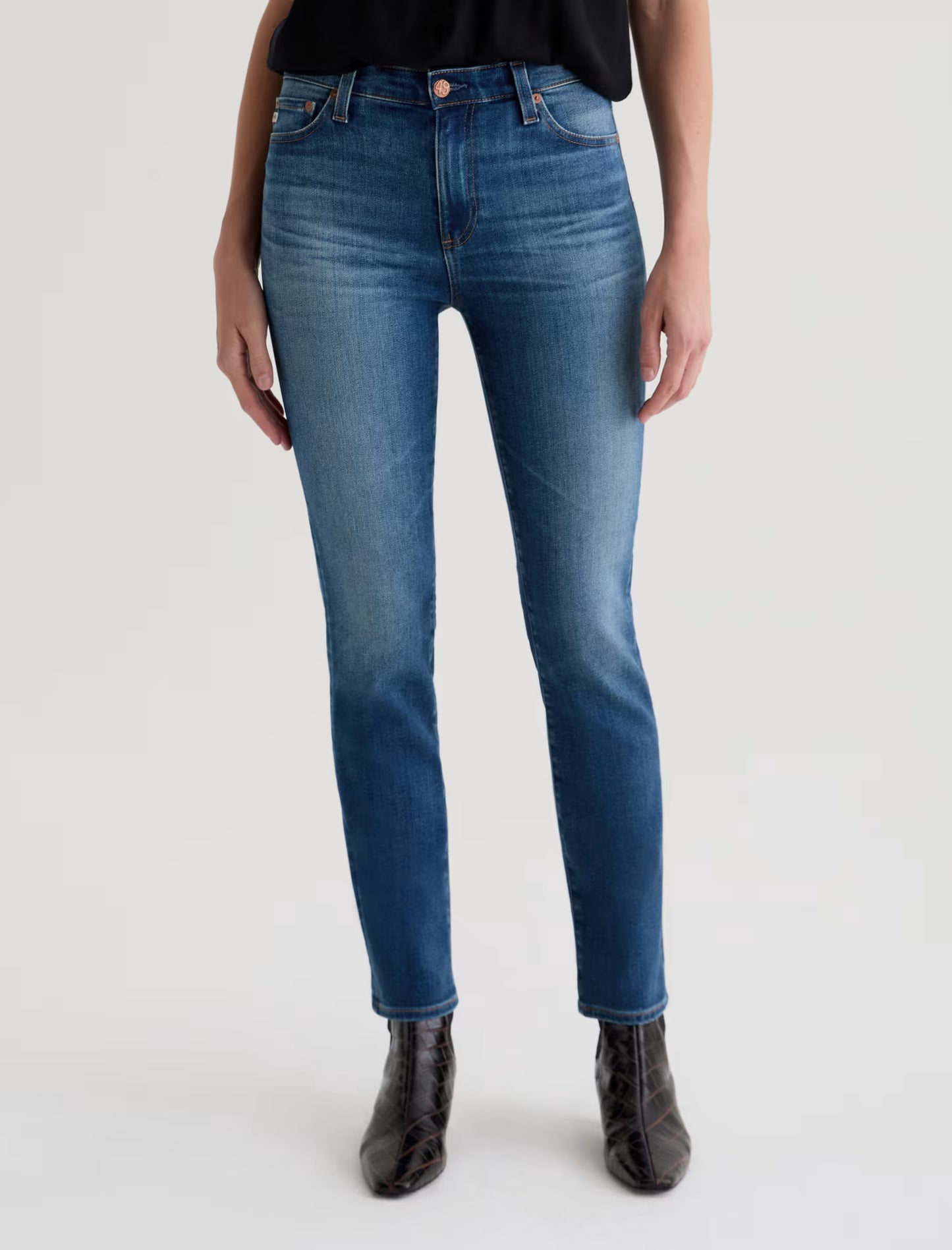 AG Mari Mid Rise Slim Straight (12 Years Assumption)