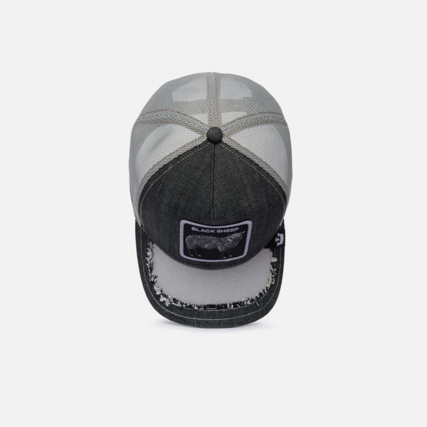 Goorin Bros Silky Sheep {Black Sheep} Trucker Hat (Black)