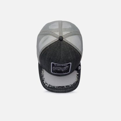 Goorin Bros Silky Sheep {Black Sheep} Trucker Hat (Black)