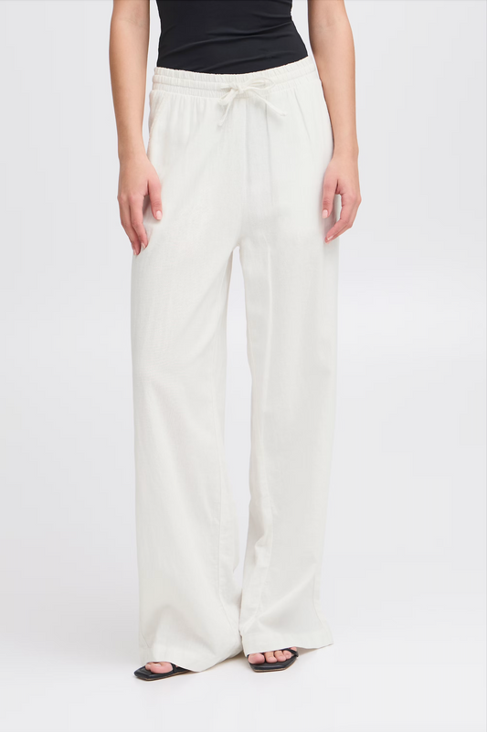 Ihlinno Linen Pants (White)