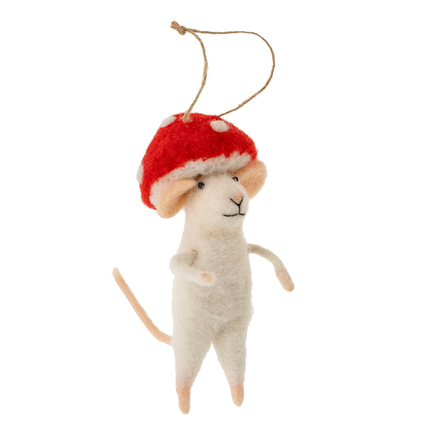 Wool Mouse - Mushroom Holiday