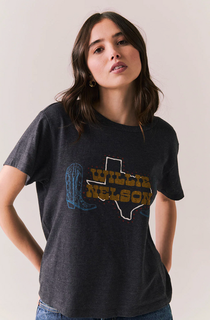 Chaser Willie Nelson Texas Boots Tee