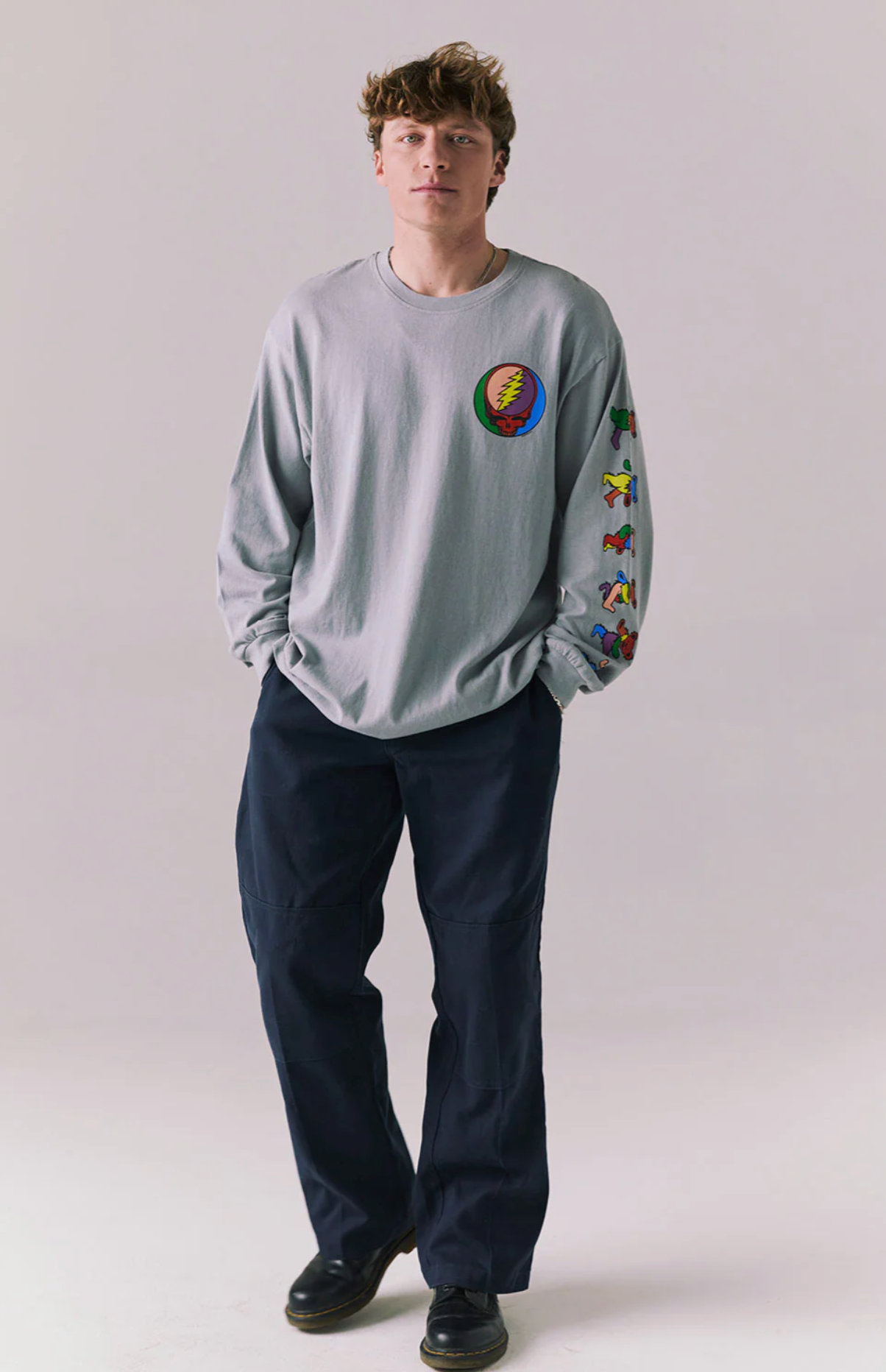 Chaser Grateful Dead Stealie Long Sleeve