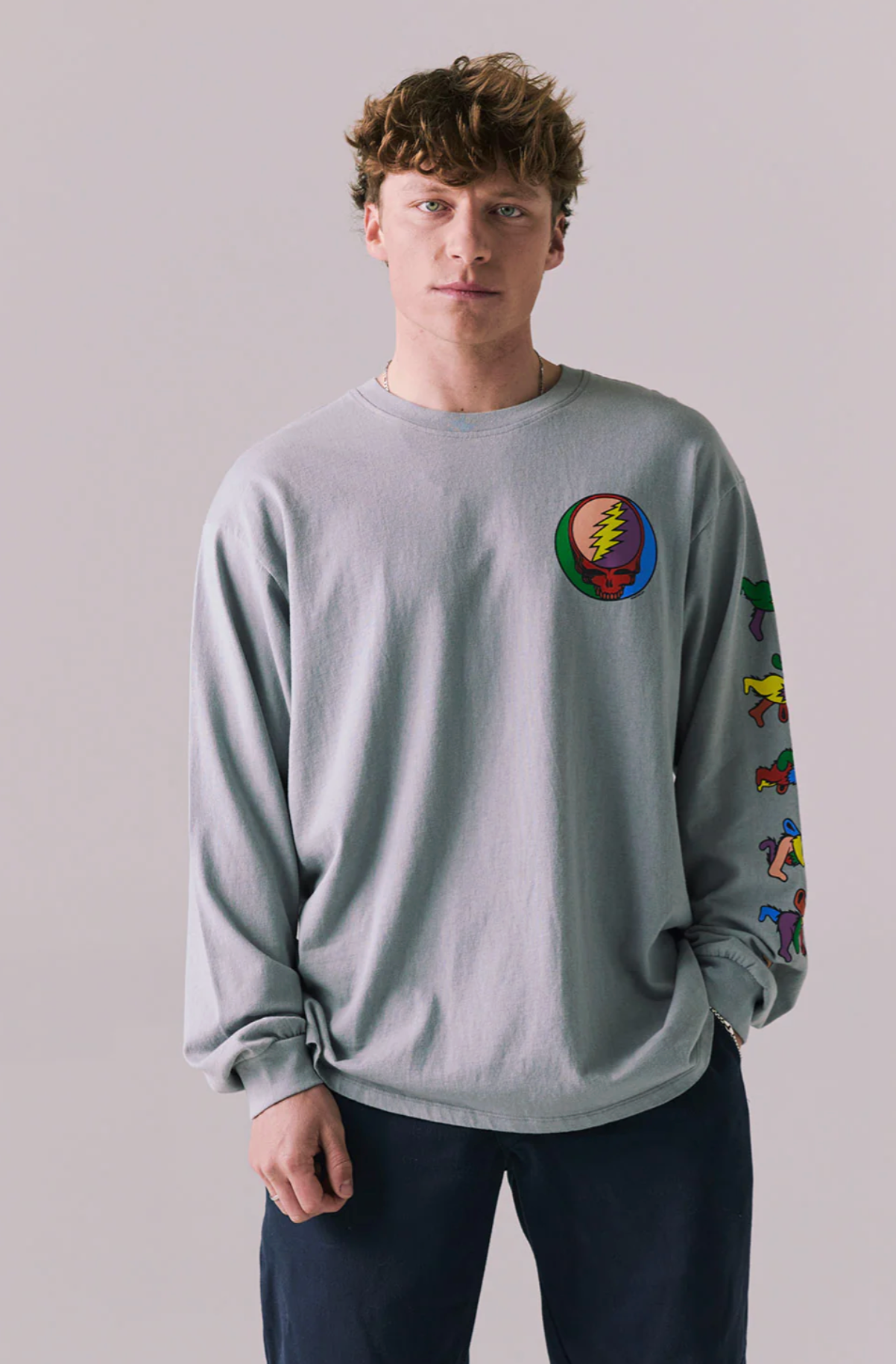 Chaser Grateful Dead Stealie Long Sleeve