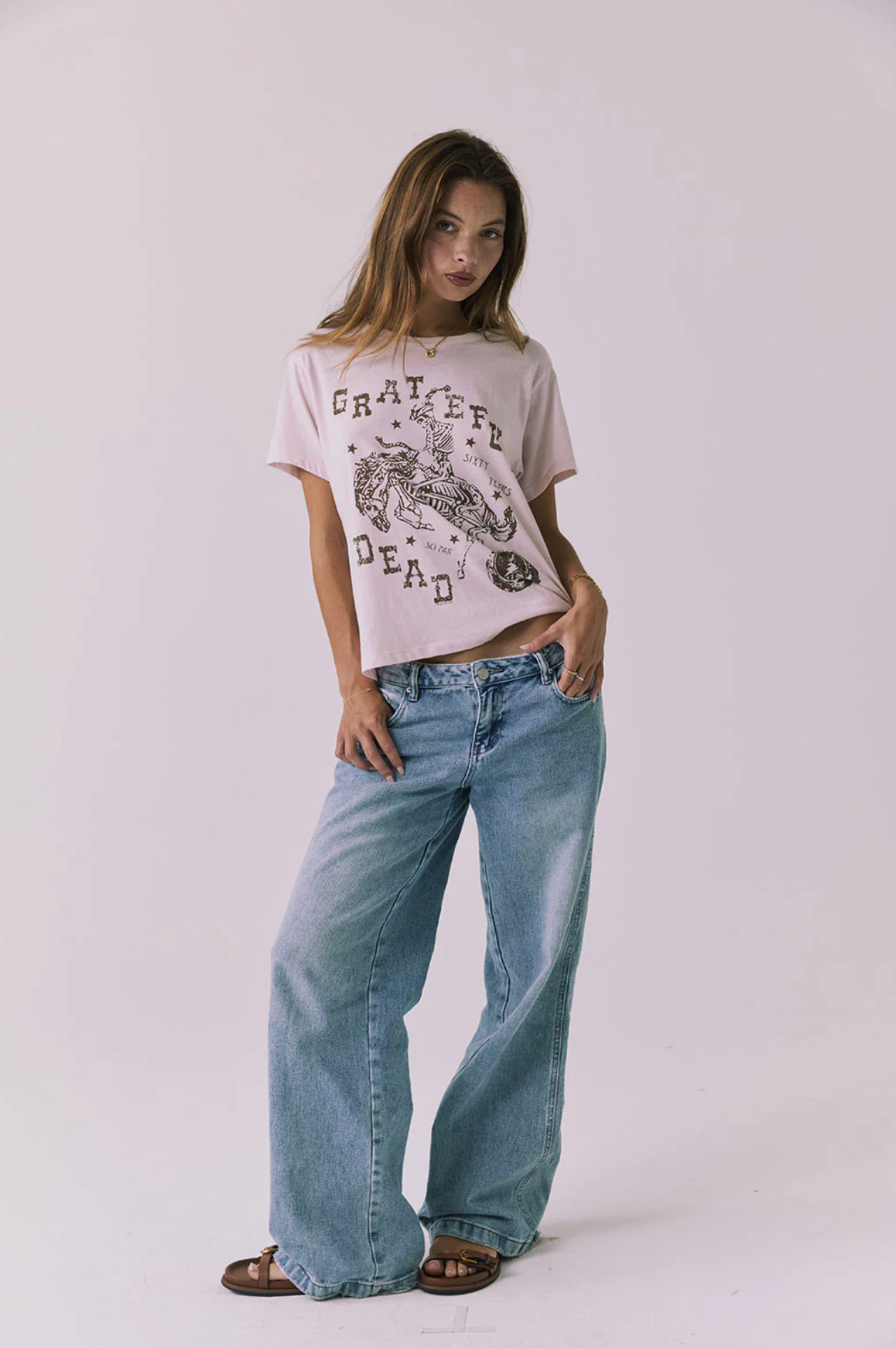 Grateful Dead Sixty Years Tee (Pink)