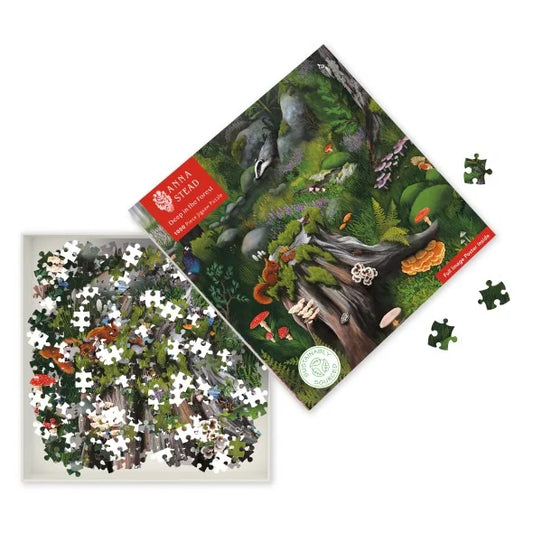 Sustainable Puzzle | Anna Stead Deep in the Forest (1000 Pieces)