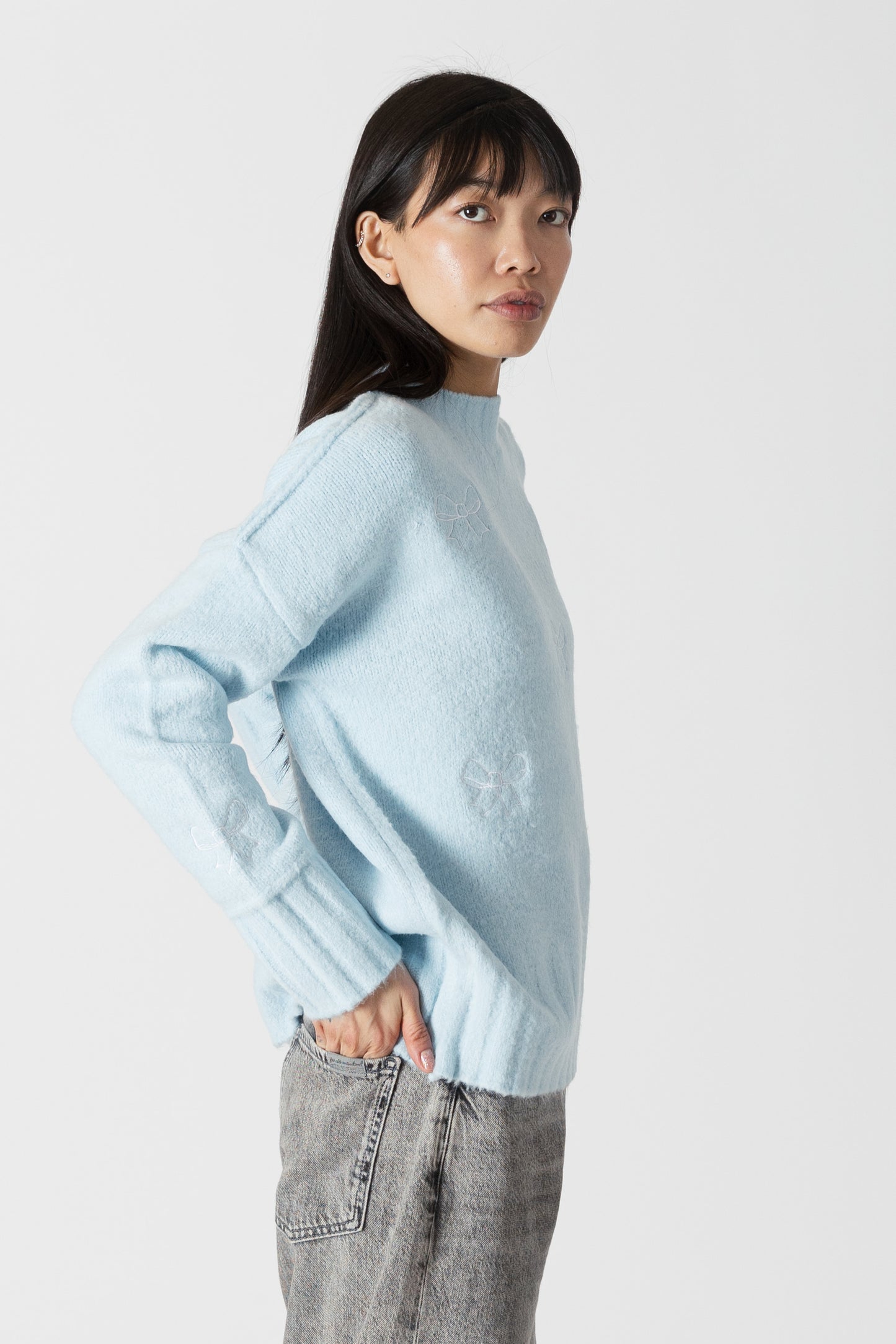 Tanya Crewneck (Blue)