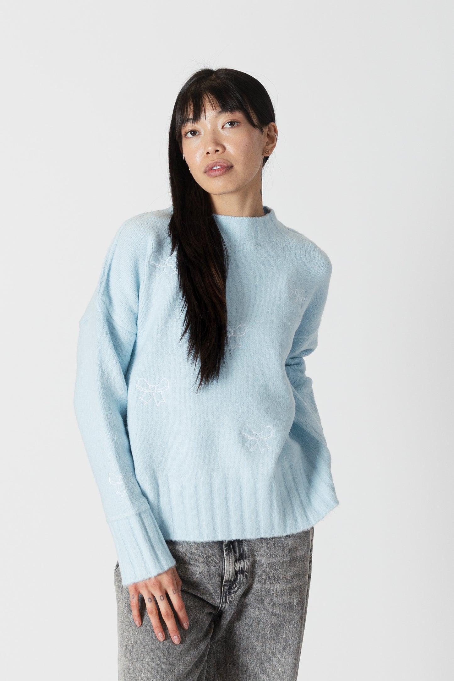 Tanya Crewneck (Blue)