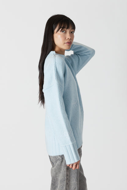 Tanya Crewneck (Blue)