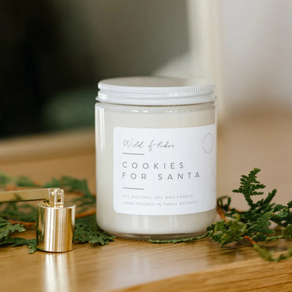 Cookies For Santa Double Wick Candle