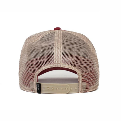 Goorin Bros Baddest Boy Trucker Hat (Bad Boy / Red)