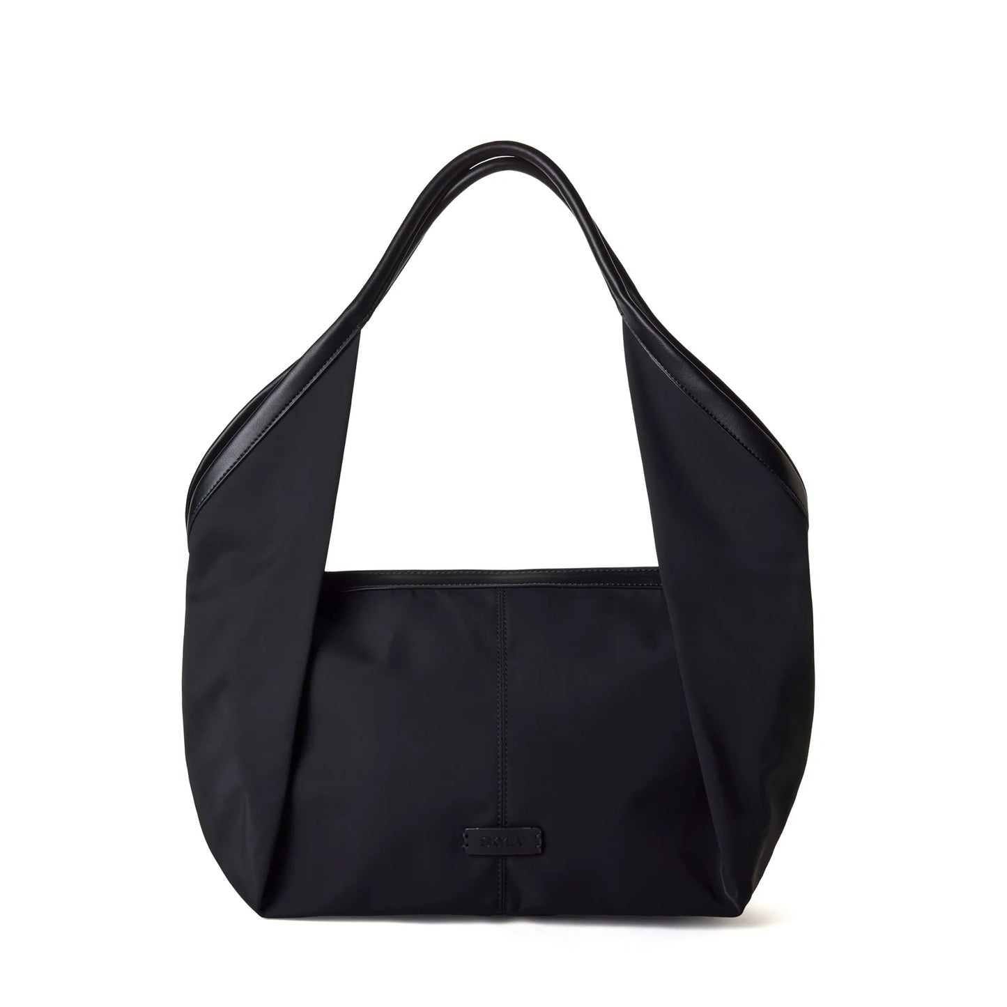 Victoria Nylon Tote Bag (Black)