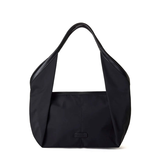 Victoria Nylon Tote Bag (Black)