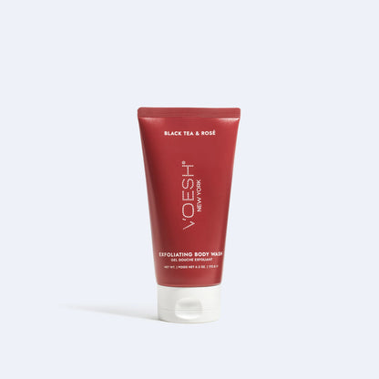 Exfoliating Body Wash 6.2 oz. (Black Tea & Rose)