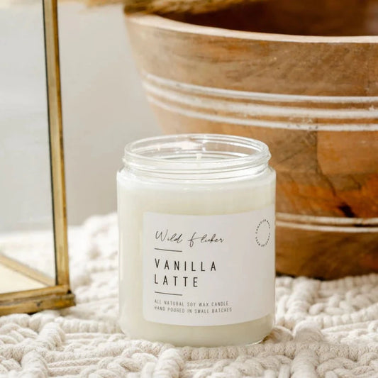 Vanilla Latte Double Wick Candle