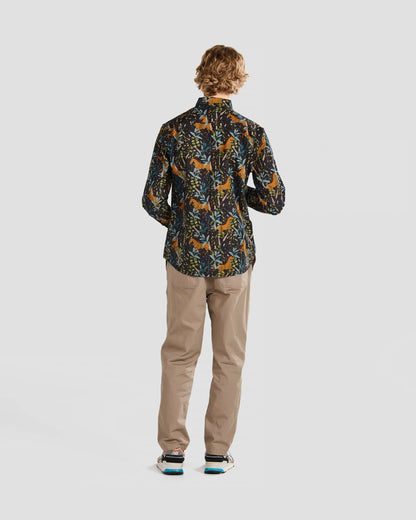 Wild Horses Print Shirt