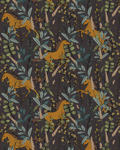 Wild Horses Print Shirt