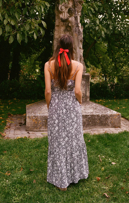 Toluca Floral Maxi Dress (Eclipse)