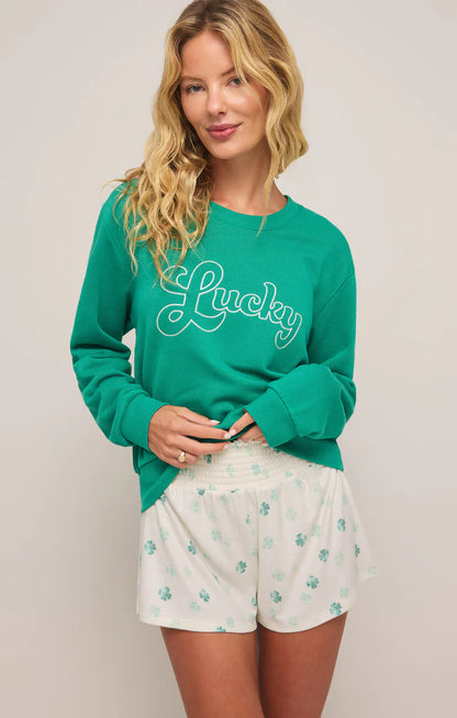 Lucky Sweatshirt (Green)