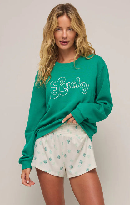 Lucky Sweatshirt (Green)