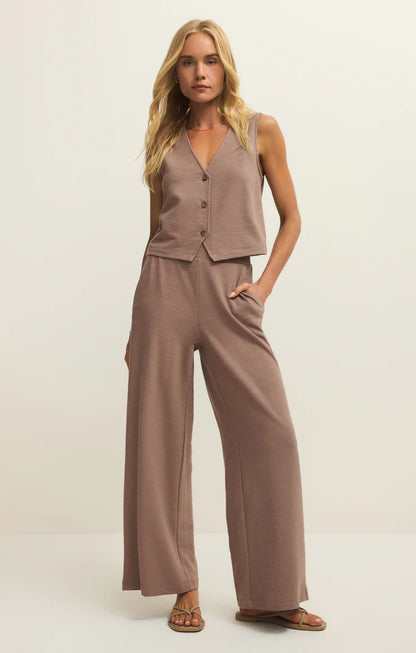 Andre Wide Leg Pant (Milk Shake)