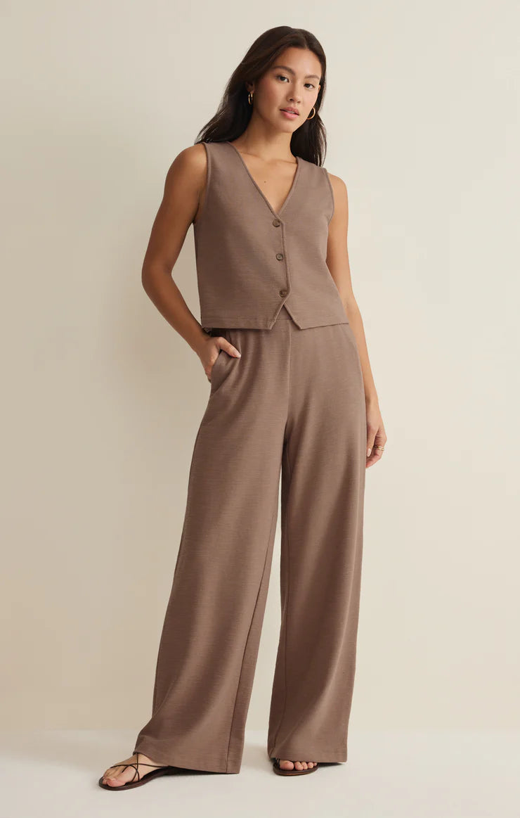 Andre Wide Leg Pant (Milk Shake)