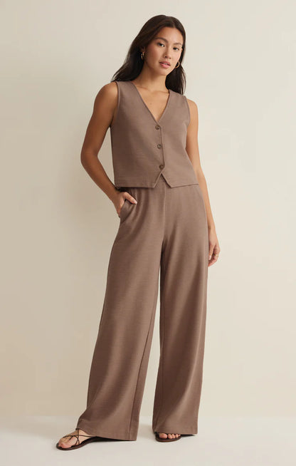 Andre Wide Leg Pant (Milk Shake)