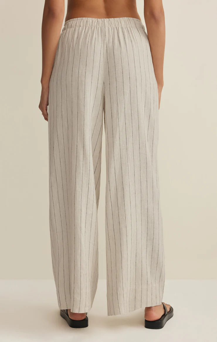 Henri Wide Leg Striped Pant