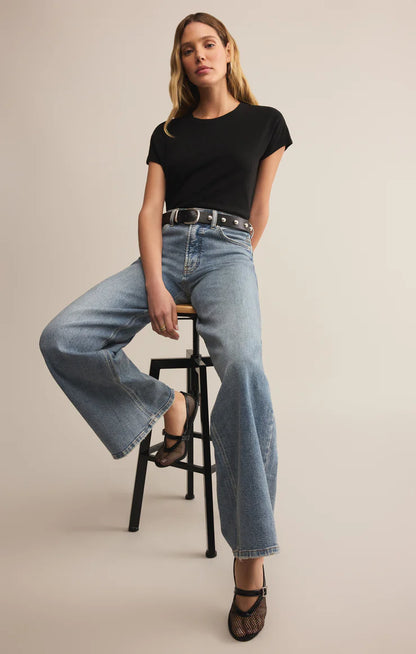 Modern Slub Tee (Black)
