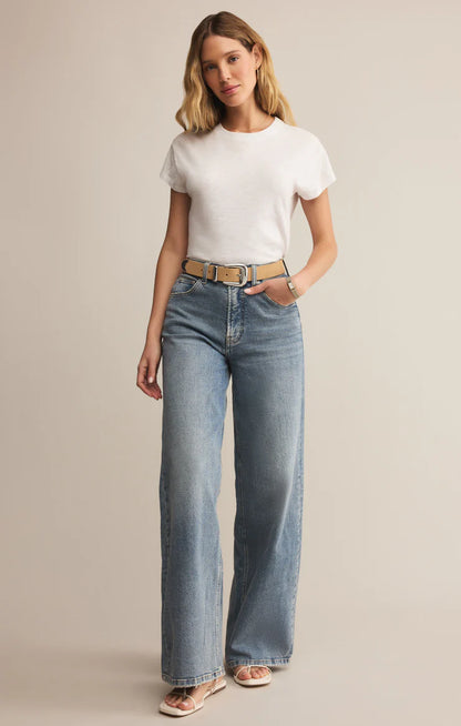 Modern Slub Tee (White)