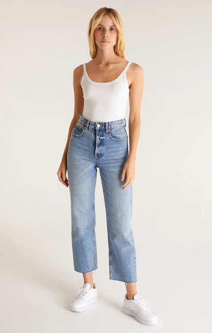 Casa Rib Tank (White)
